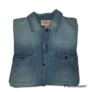 NWOT True Religion Denim Shirt